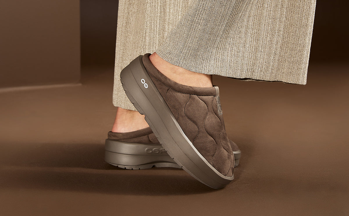 Women's OOmega Posh Mule - Truffle - Image 8