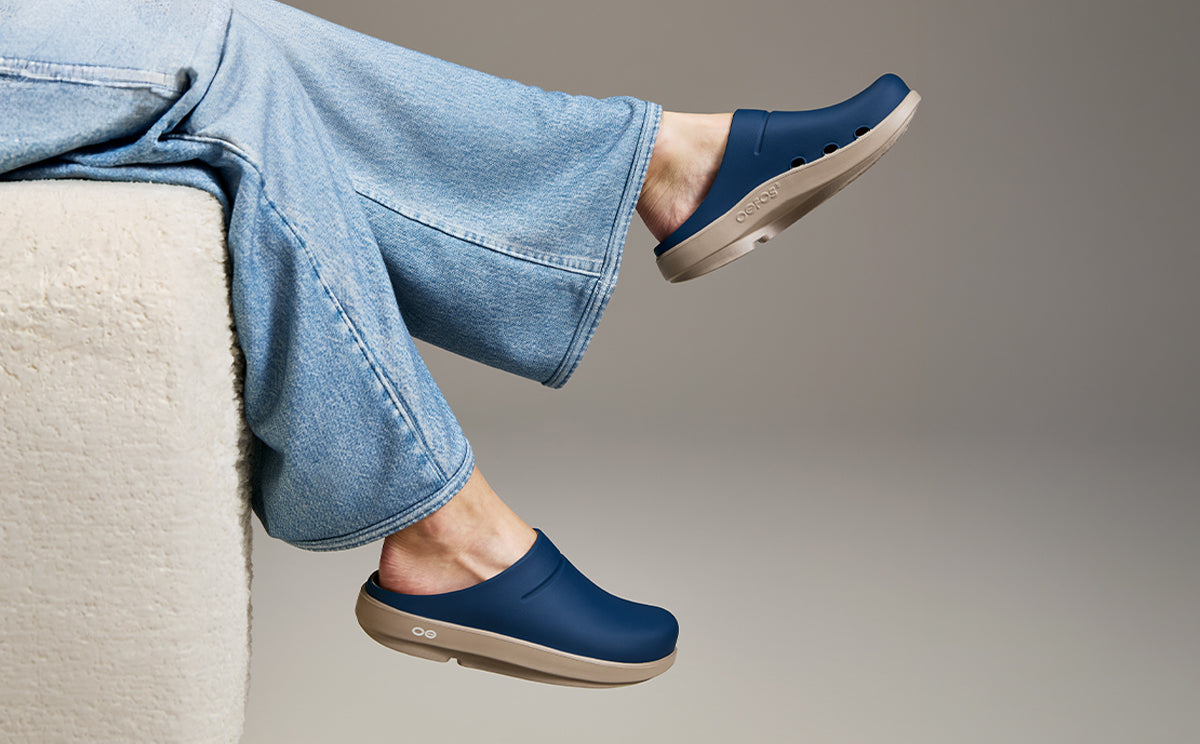 Women's OOcloog Luxe Clog - Moroccan Blue - Image 8