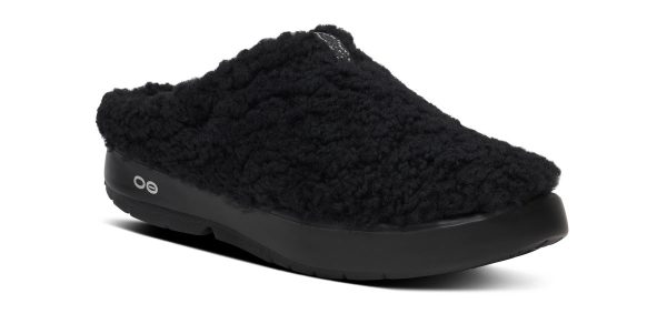 Women's OOcoozie Sherpa Mule - Black